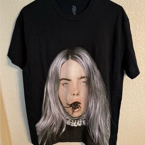 Black Graphic Short Sleeve Tee